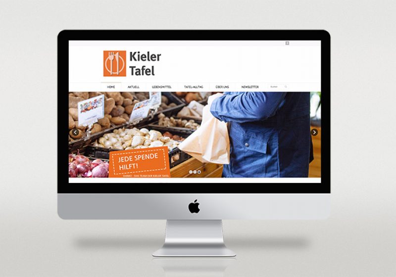 Responsive Website Kieler Tafel