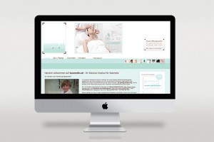 Webseite kosmetik.ed
