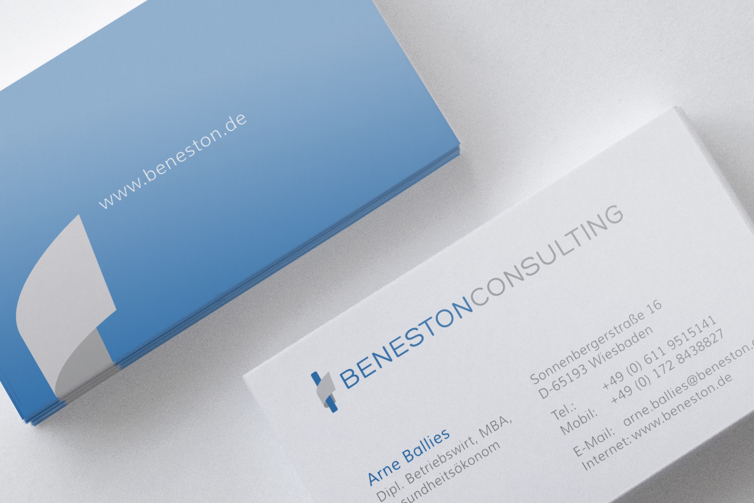 Beneston | Arne Ballies Visitenkarten