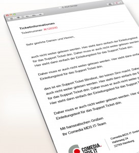 Comedia E-Mail