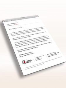 Comedia E-Mail