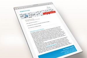 Referenz: f:a Finanz GmbH Newletter
