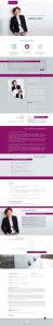Sabrina Mund Onepager Webseite