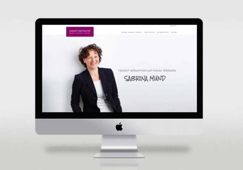 Sabrina Mund Responsive Onepager