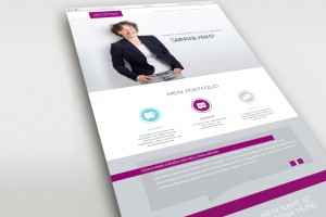 Sabrina Mund Onepager Webseite