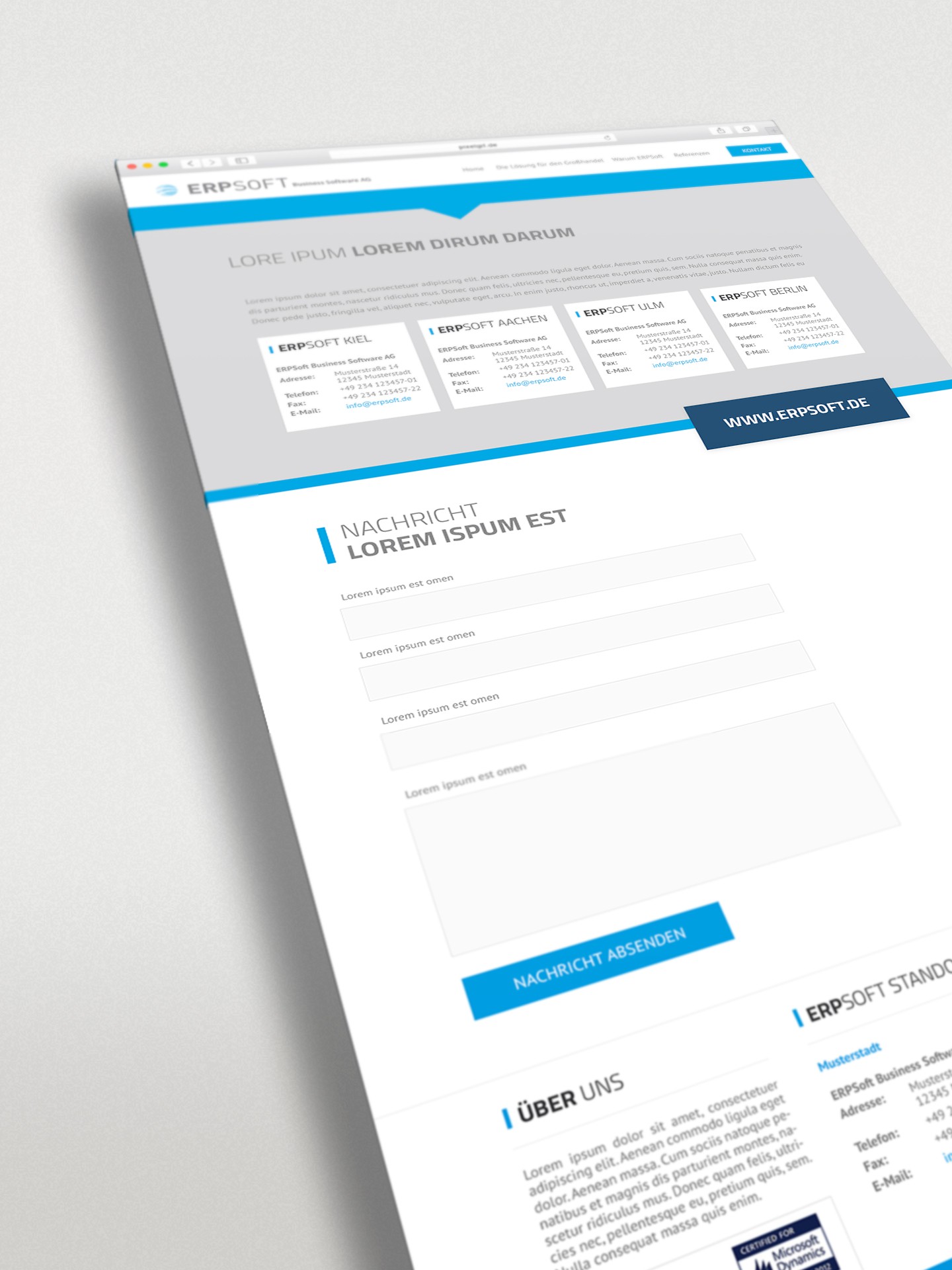 Landingpage IT-Systemhaus