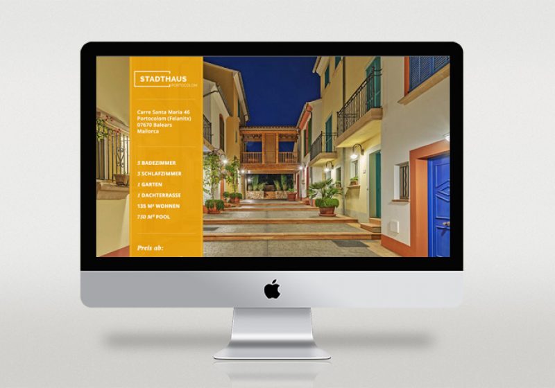 Stadthausportocolom Webseite PIXELGIF Referenz